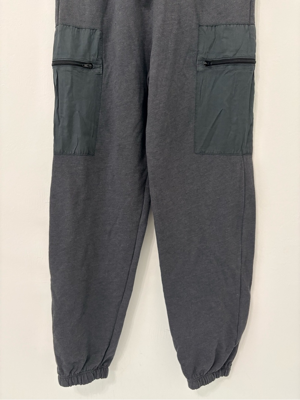 Sundry for Anthropologie Cargo Sweatpants Sz XS Washed Black NWT - Picture 7 of 13